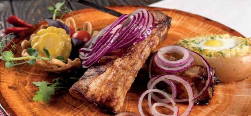 Диканька: сертификат 1000 руб. на фирменный сет "Локоть горилки"